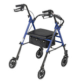 drive 4 Wheel Rollator, Blue